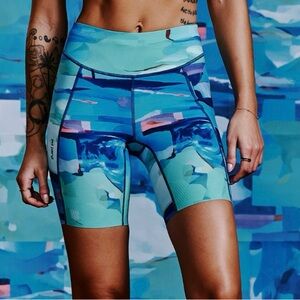 Janji Pace 7" Shorts - Women's - Sea Sky Cloud